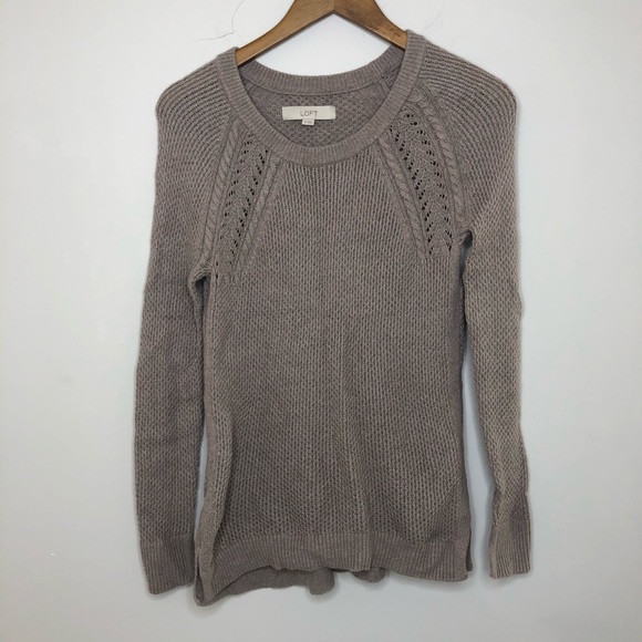 Loft Knit Tunic Knit Sweater - Picture 1 of 4